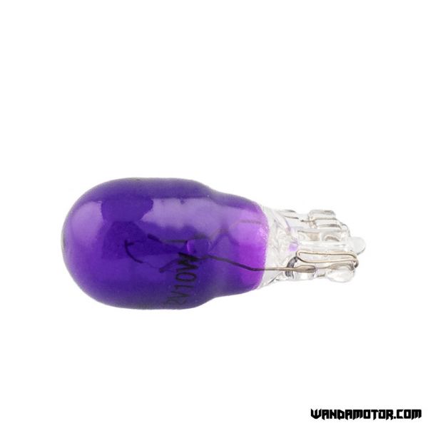Bulb Glass T13 12V 10W violet-1